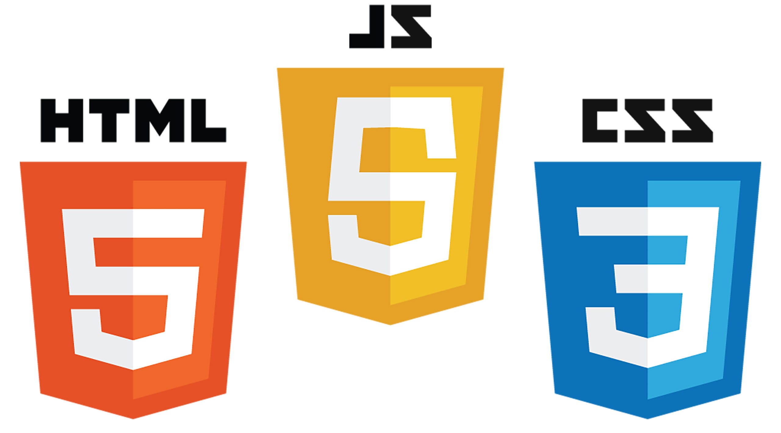 HTML, CSS and Javascript logo